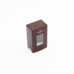 Black leather crossbody bag