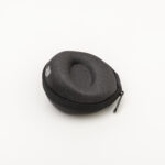 Black leather crossbody bag
