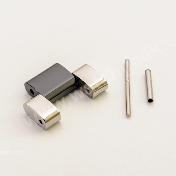 Close-up of a modern minimalist watch.